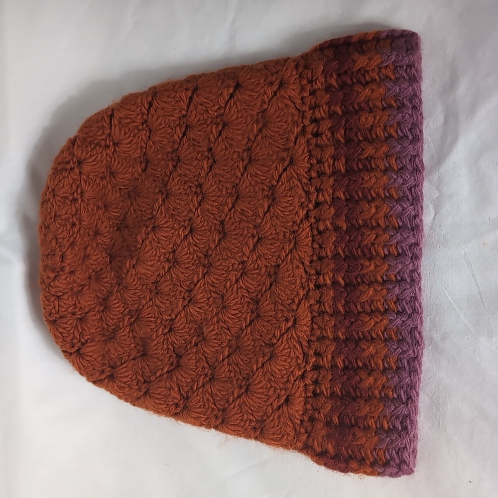 Issey Miyake Vintage Wool Crochet Knit Winter Hat - Picture 2 of 6